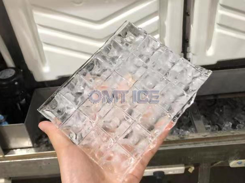 OMT 700kg cube ice machine 3