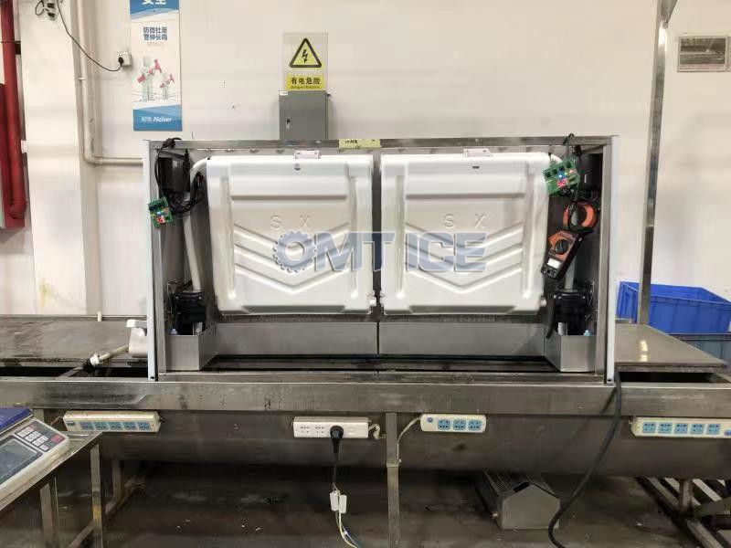 OMT 700kg cube ice machine 4